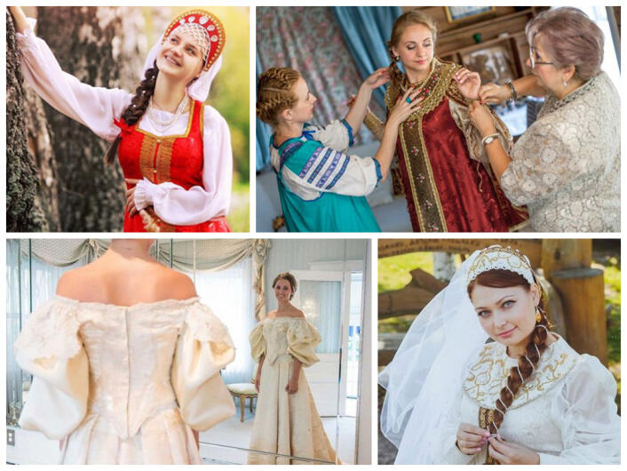 свадебные традиции русского народа, убранство невесты